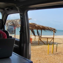 The beach of Zorritos